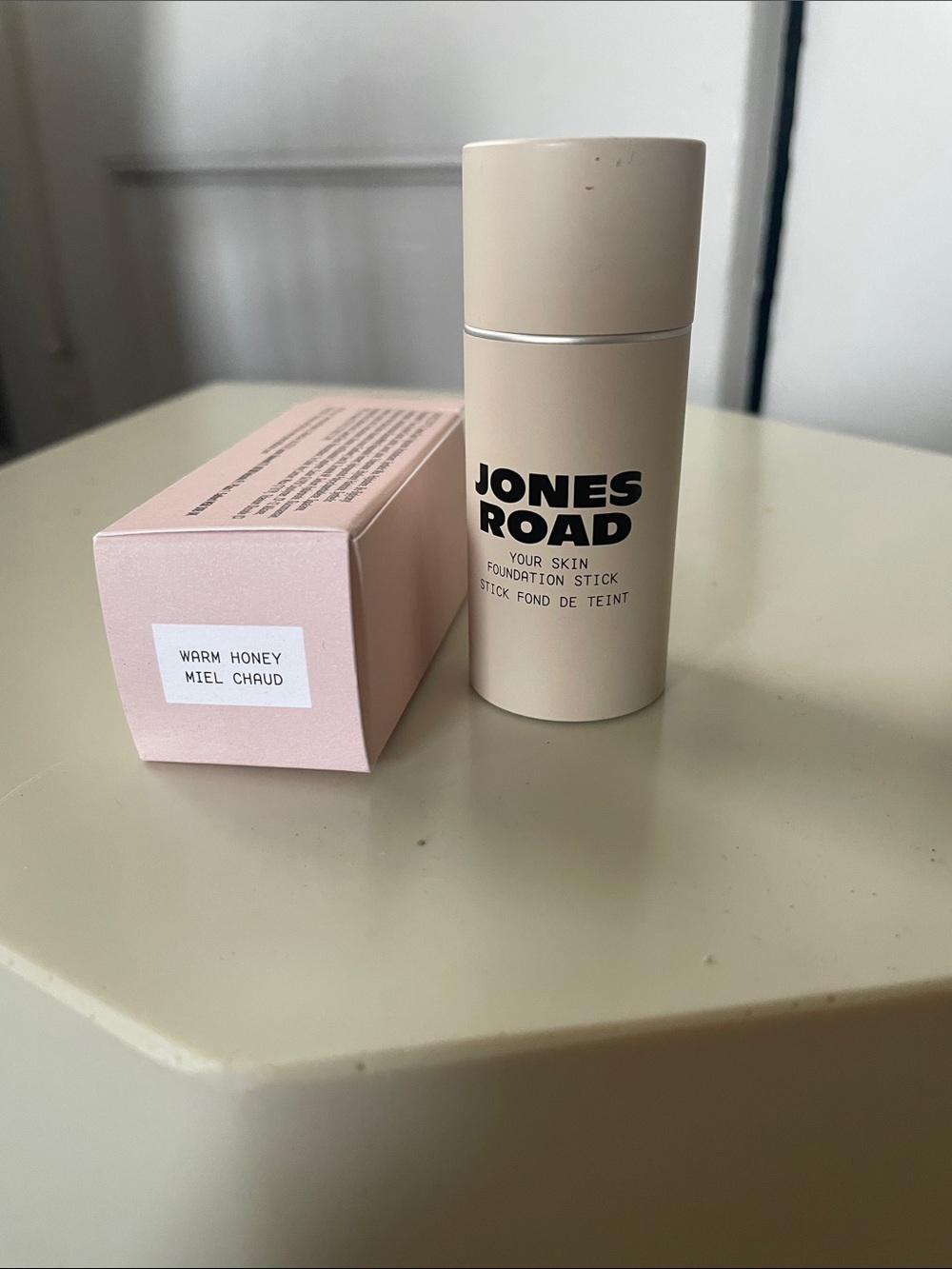 NIB Jones Road Beauty Your Foundation Stick - warm honey